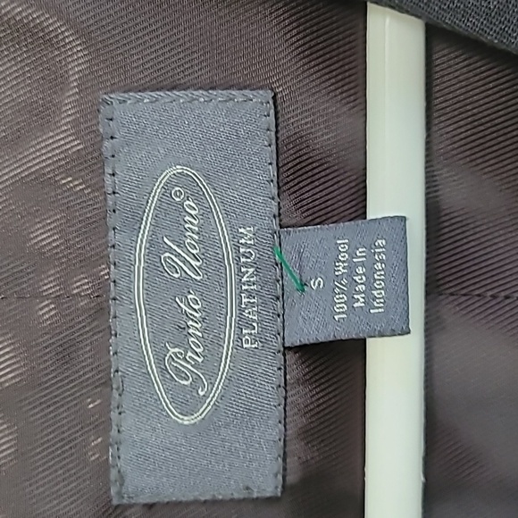 Pronto Uomo 100% Wool Formal Vest Size S Excellent pre-owned condition - Picture 3 of 10
